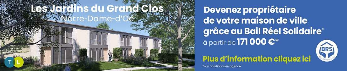 Les Jardins du Grand Clos, devenez propriétaire de votre maison de ville